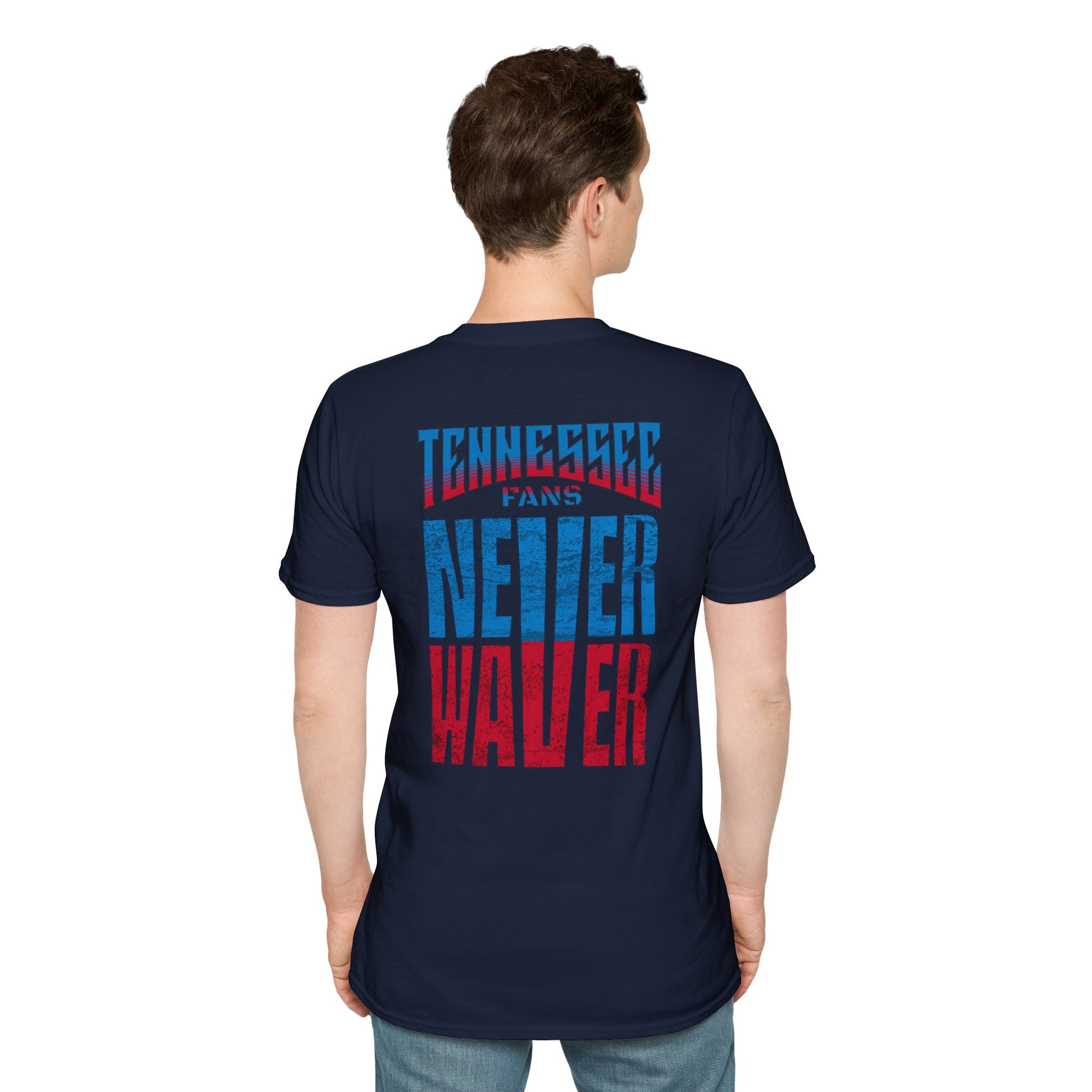 Tennessee Fans Never Waver Unisex Softstyle T-Shirt - Never Waver