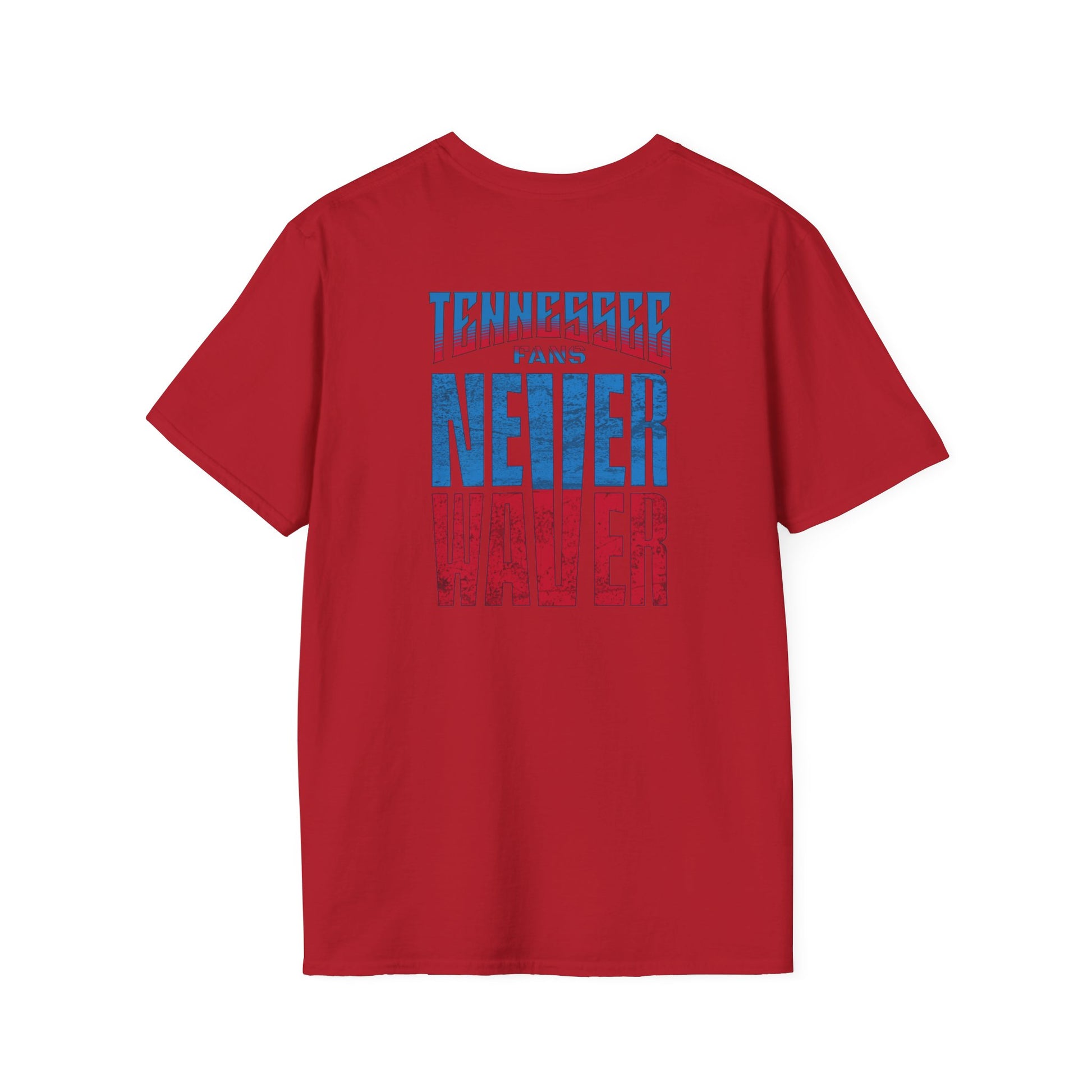 Tennessee Fans Never Waver Unisex Softstyle T-Shirt - Never Waver