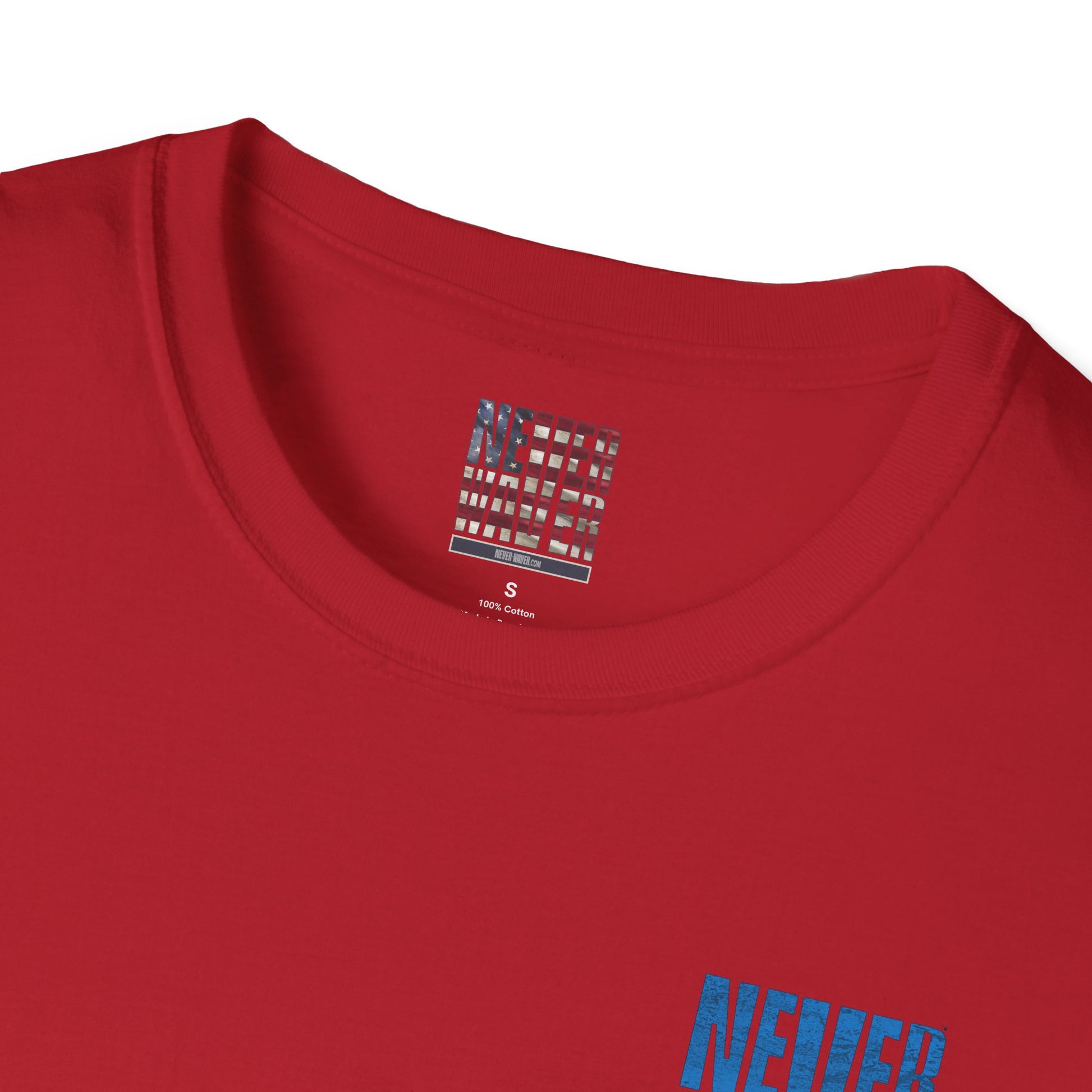 Tennessee Fans Never Waver Unisex Softstyle T-Shirt - Never Waver