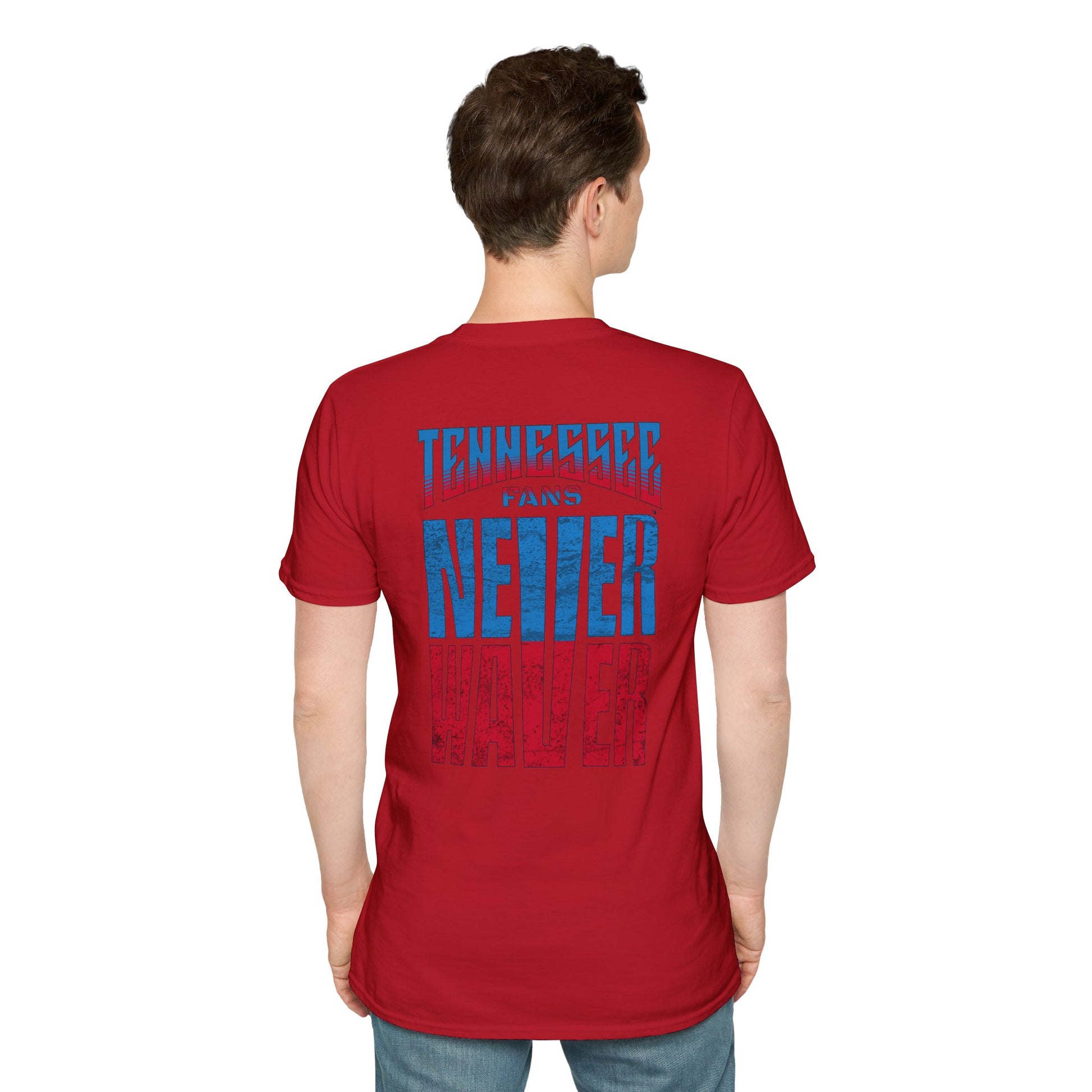 Tennessee Fans Never Waver Unisex Softstyle T-Shirt - Never Waver