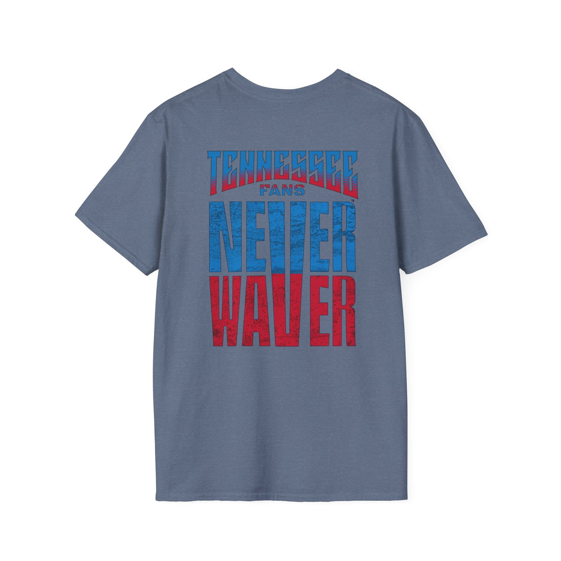 Tennessee Fans Never Waver Unisex Softstyle T-Shirt - Never Waver