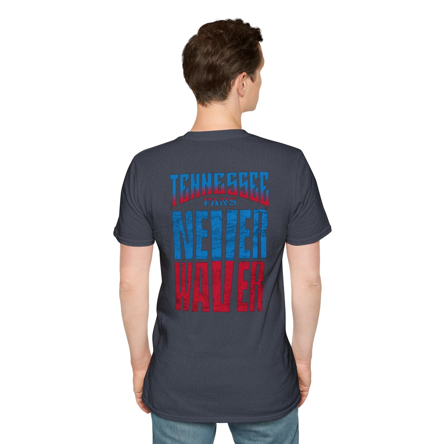 Tennessee Fans Never Waver Unisex Softstyle T-Shirt - Never Waver
