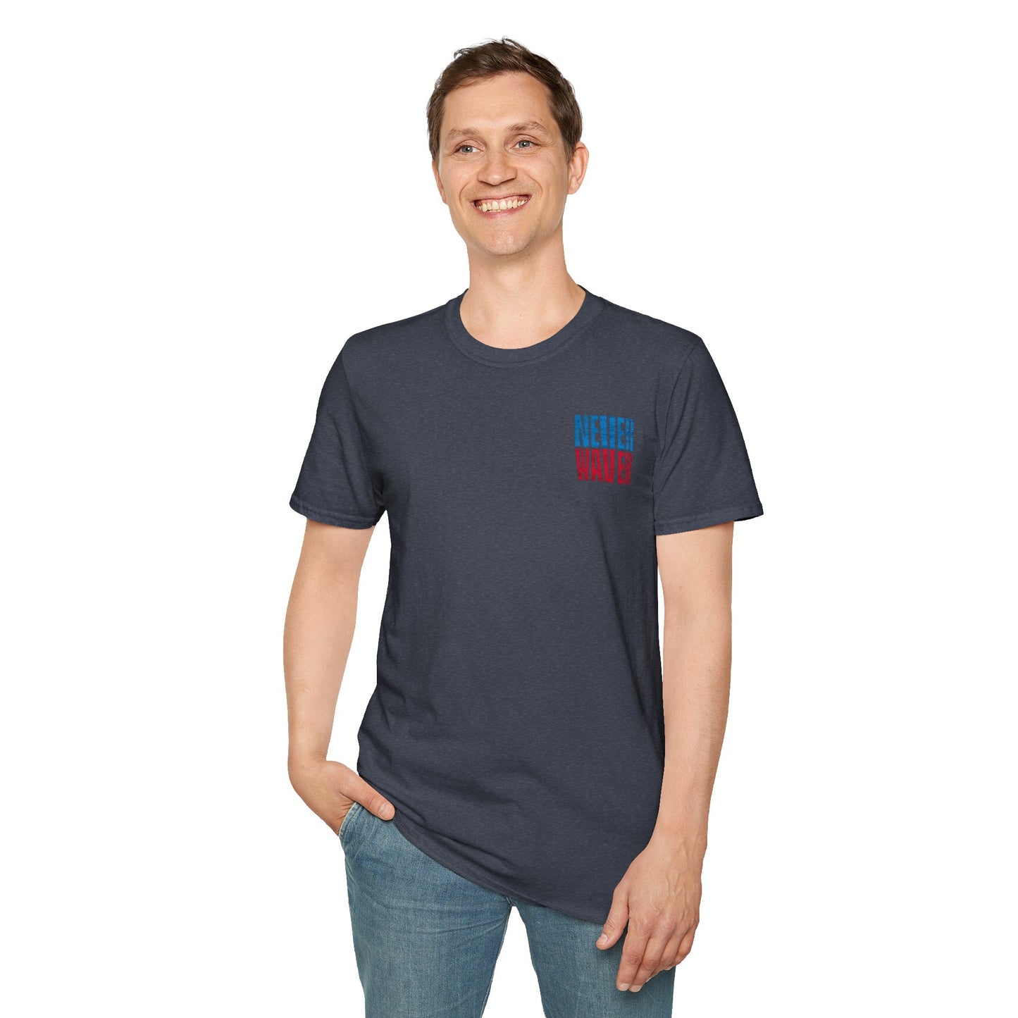 Tennessee Fans Never Waver Unisex Softstyle T-Shirt - Never Waver