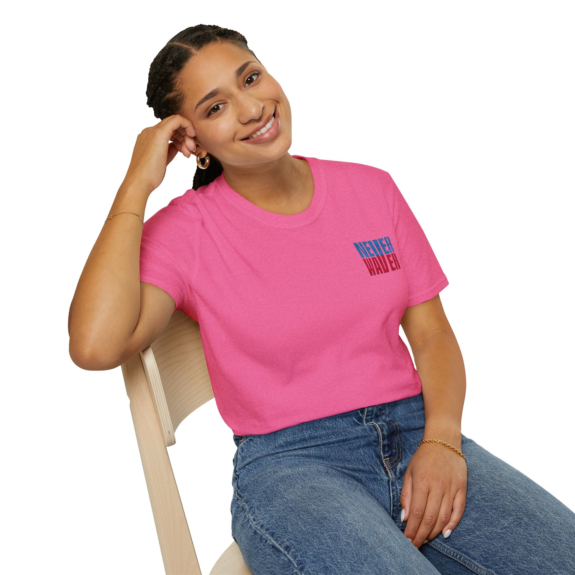 Tennessee Fans Never Waver Unisex Softstyle T-Shirt - Never Waver