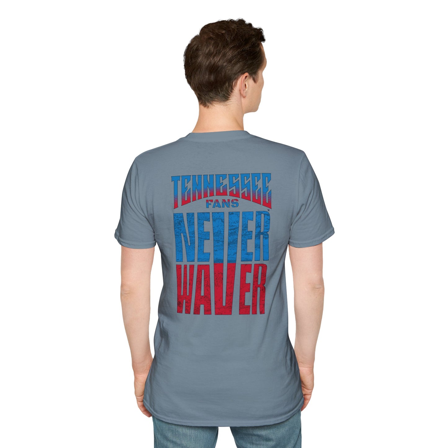Tennessee Fans Never Waver Unisex Softstyle T-Shirt - Never Waver