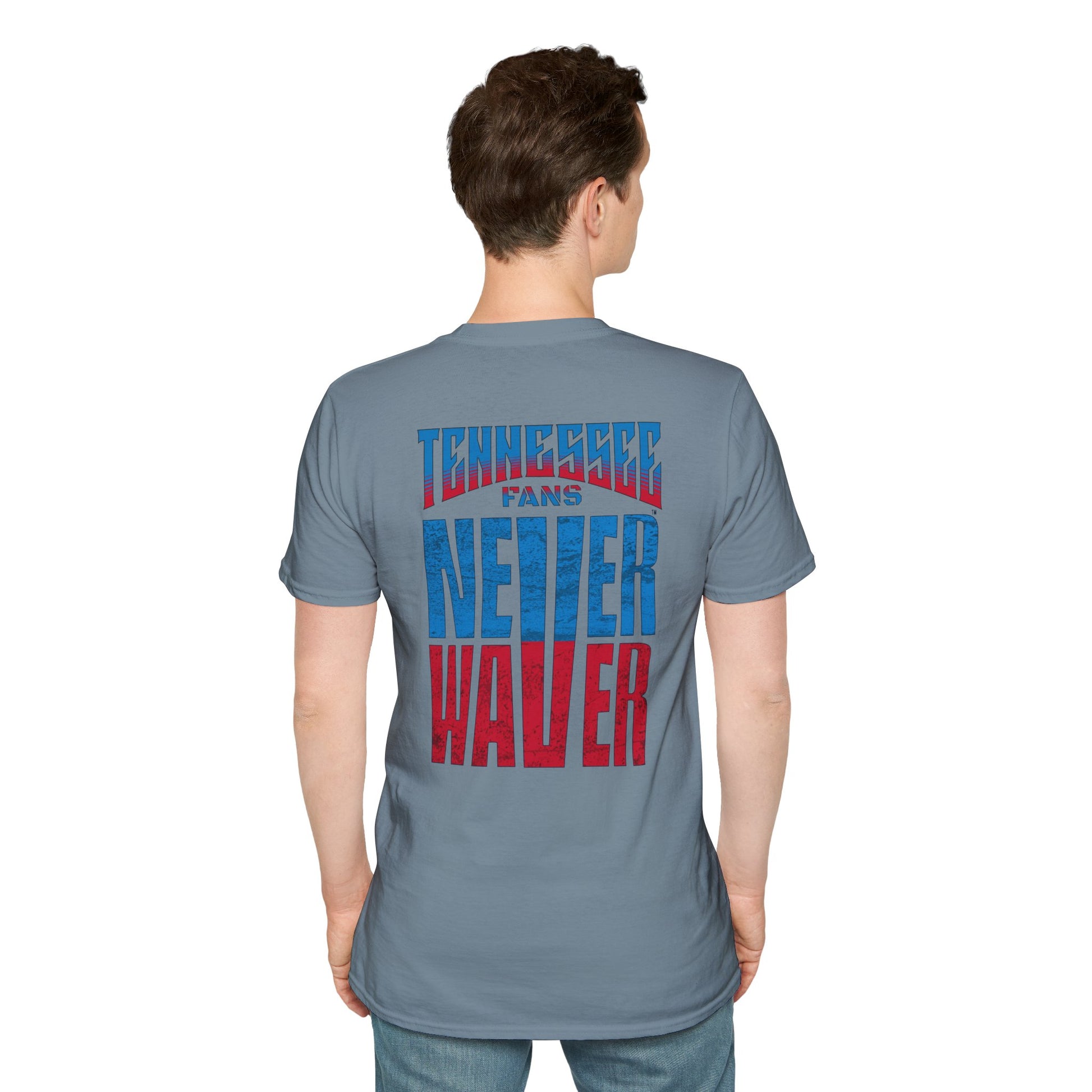 Tennessee Fans Never Waver Unisex Softstyle T-Shirt - Never Waver