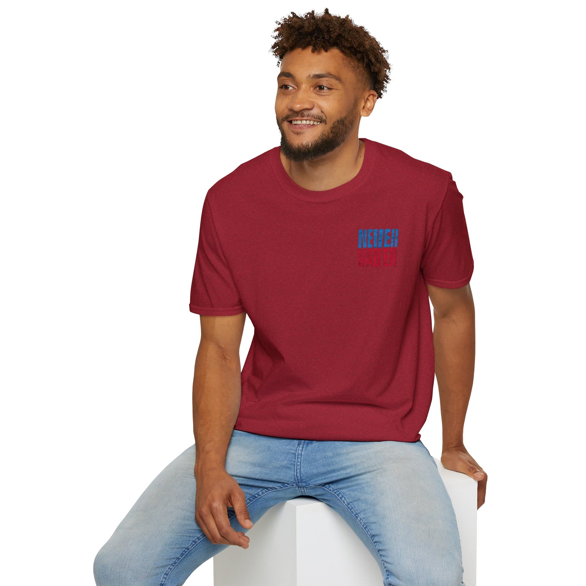 Tennessee Fans Never Waver Unisex Softstyle T-Shirt - Never Waver