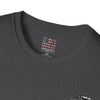 True Americans Never Waver They Always Back The Blue Unisex Softstyle T-Shirt - Never Waver