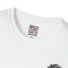 True Americans Never Waver They Always Back The Blue Unisex Softstyle T-Shirt - Never Waver