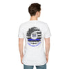 True Americans Never Waver They Always Back The Blue Unisex Softstyle T-Shirt - Never Waver