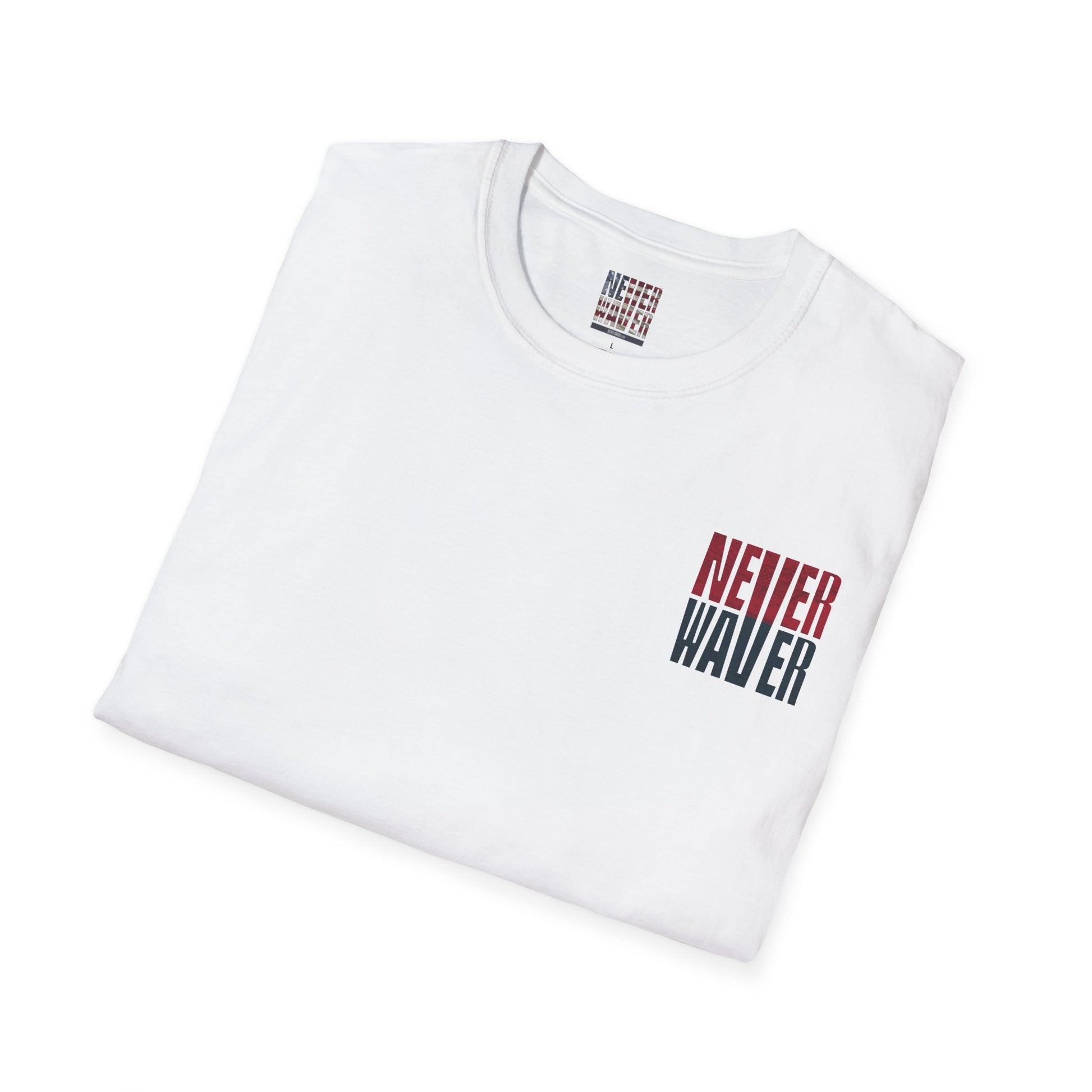 Houston Fans Never Waver Unisex Softstyle T-Shirt - Never Waver