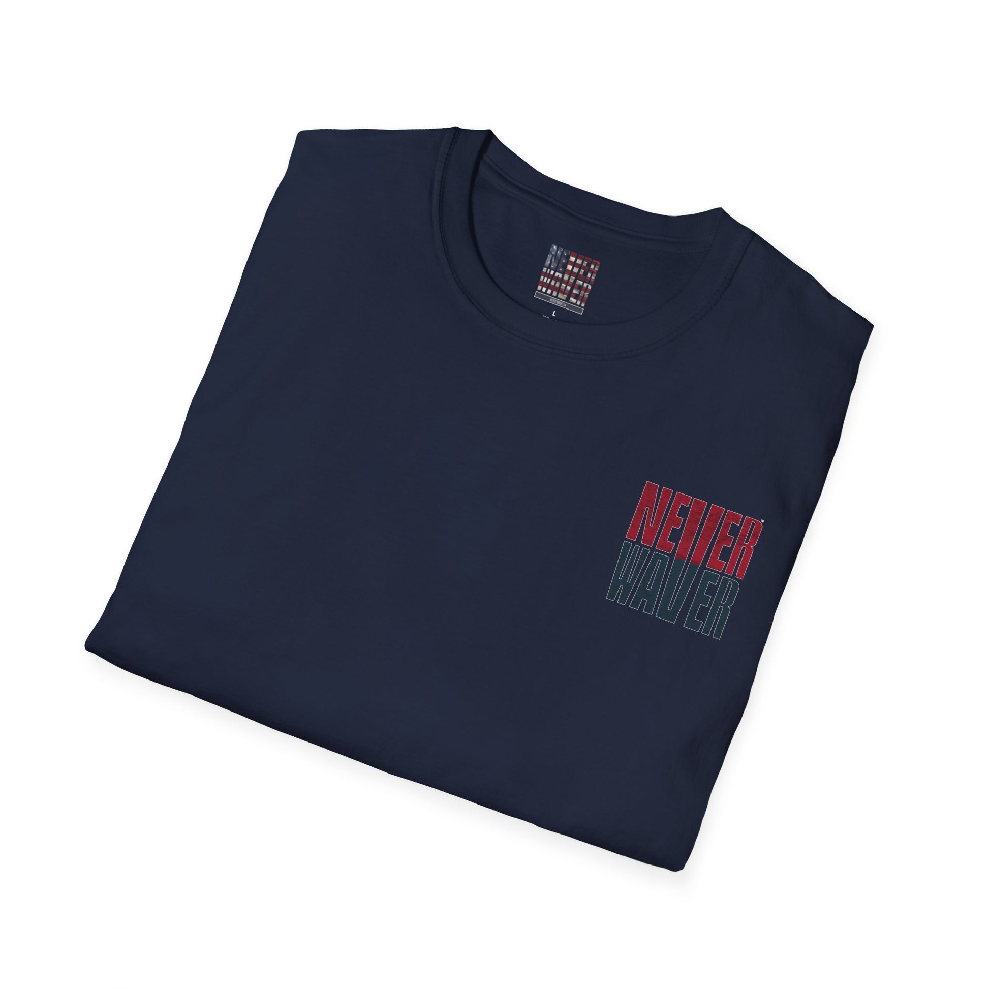 Houston Fans Never Waver Unisex Softstyle T-Shirt - Never Waver