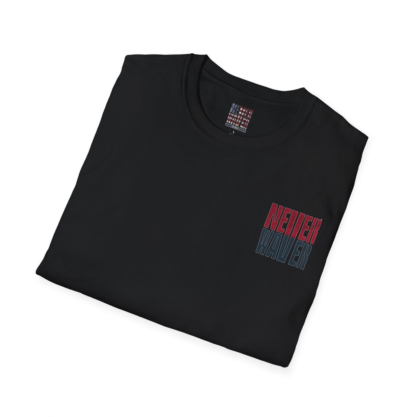 Houston Fans Never Waver Unisex Softstyle T-Shirt - Never Waver