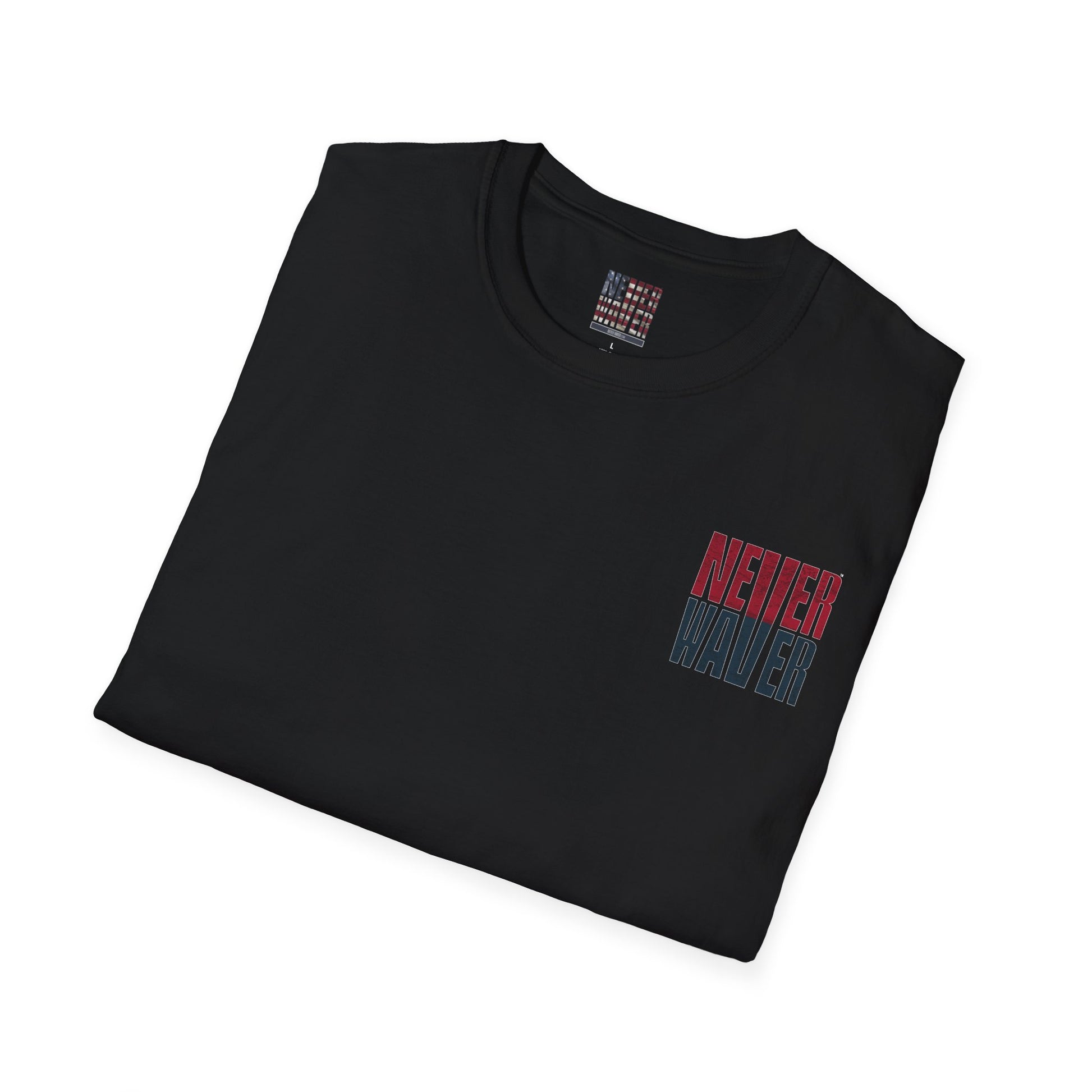 Houston Fans Never Waver Unisex Softstyle T-Shirt - Never Waver