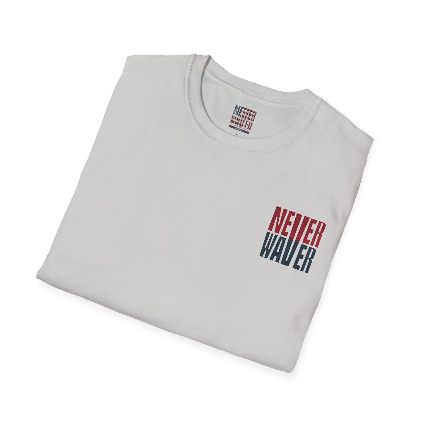 Houston Fans Never Waver Unisex Softstyle T-Shirt - Never Waver