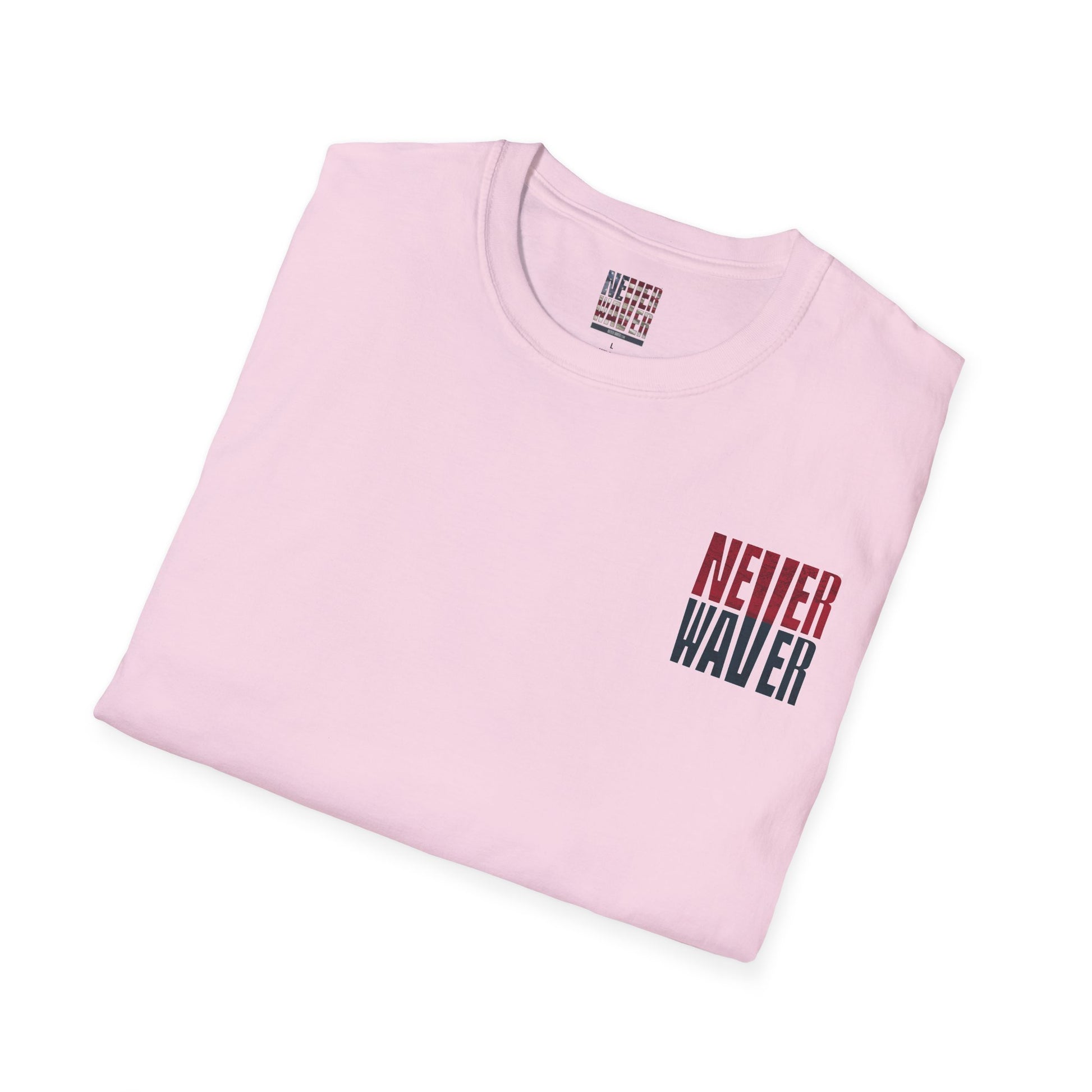 Houston Fans Never Waver Unisex Softstyle T-Shirt - Never Waver
