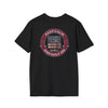 Keep Calm Never Waver & Golf On Unisex Soft style T-Shirt - Never Waver