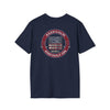 Keep Calm Never Waver & Golf On Unisex Soft style T-Shirt - Never Waver