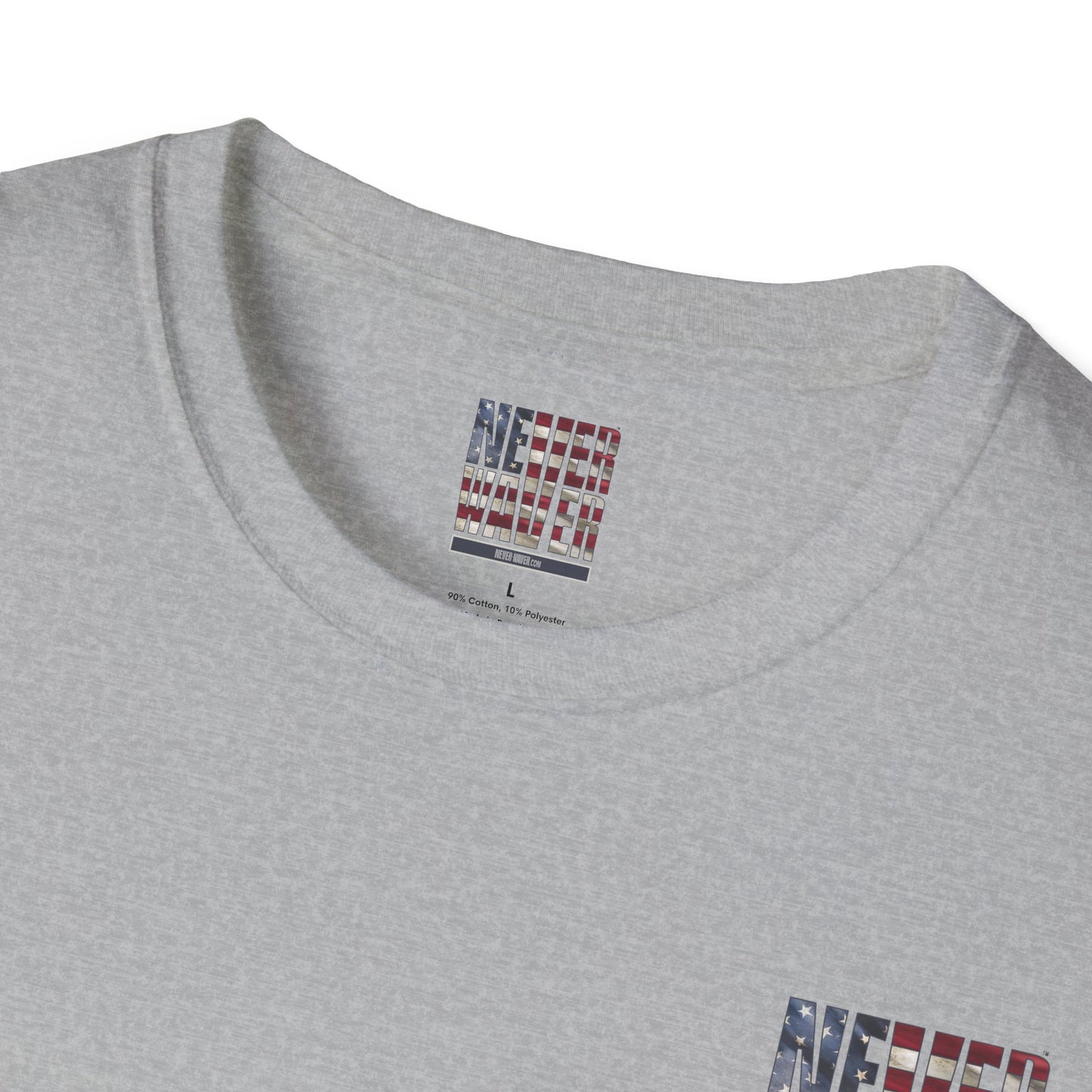 Never Waver America Unisex Soft style T-Shirt - Never Waver