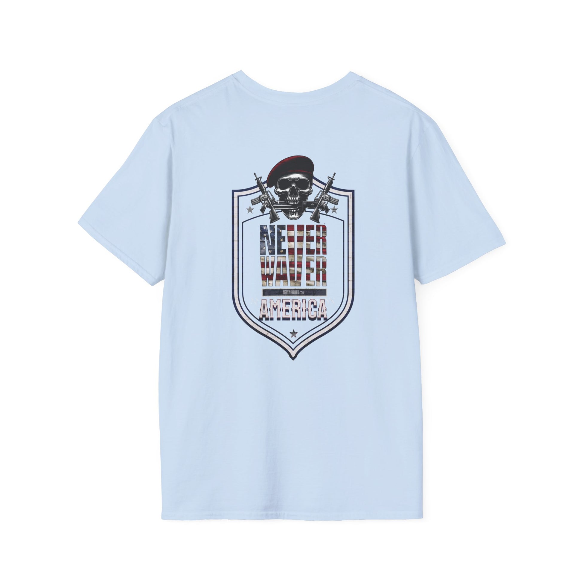 Never Waver America Unisex Soft style T-Shirt - Never Waver