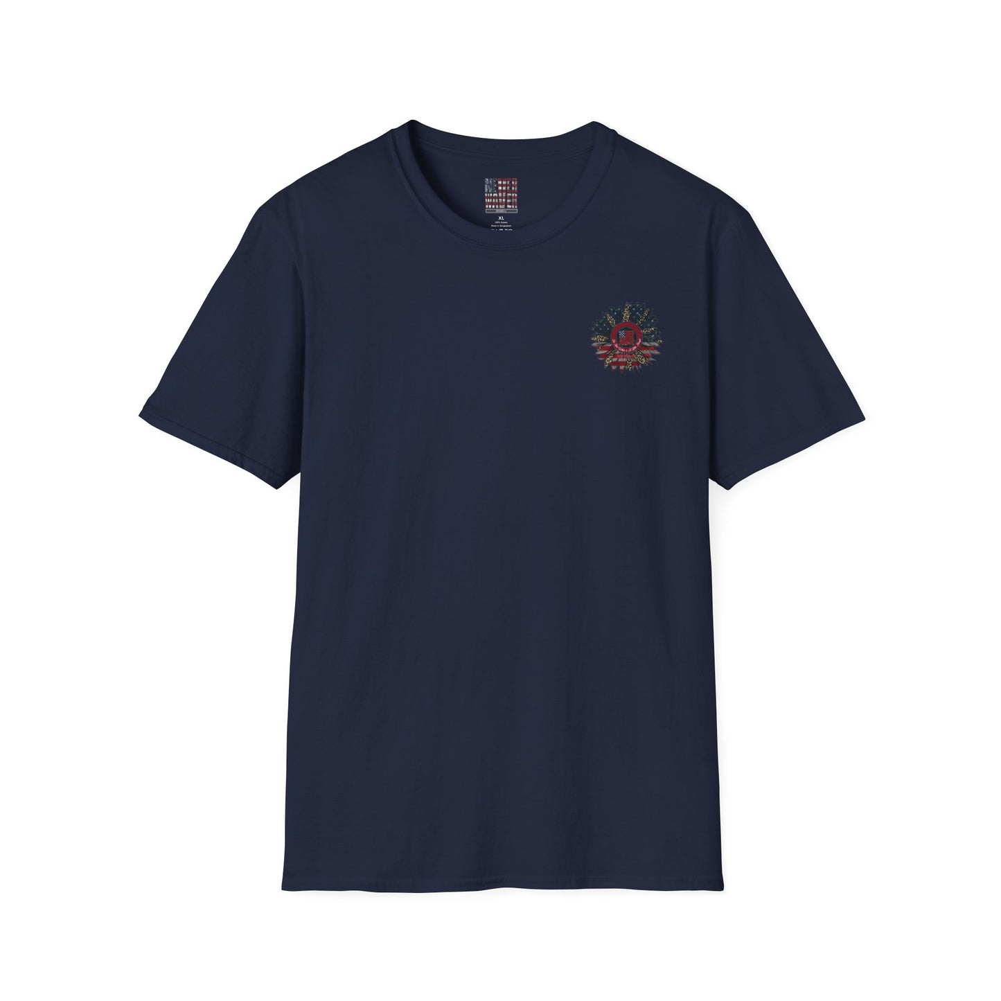 Never Waver Be Red White and A Little Bougie Unisex Soft style T-Shirt - Never Waver
