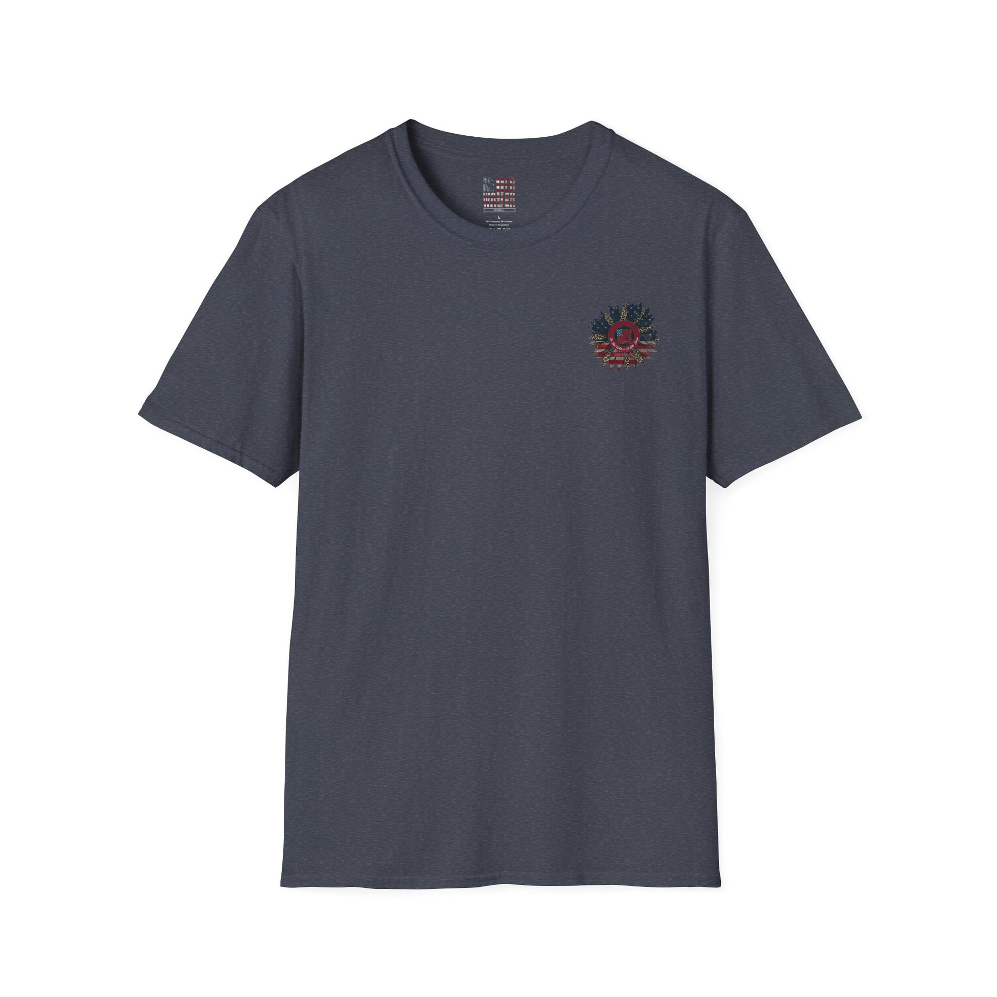 Never Waver Be Red White and A Little Bougie Unisex Soft style T-Shirt - Never Waver