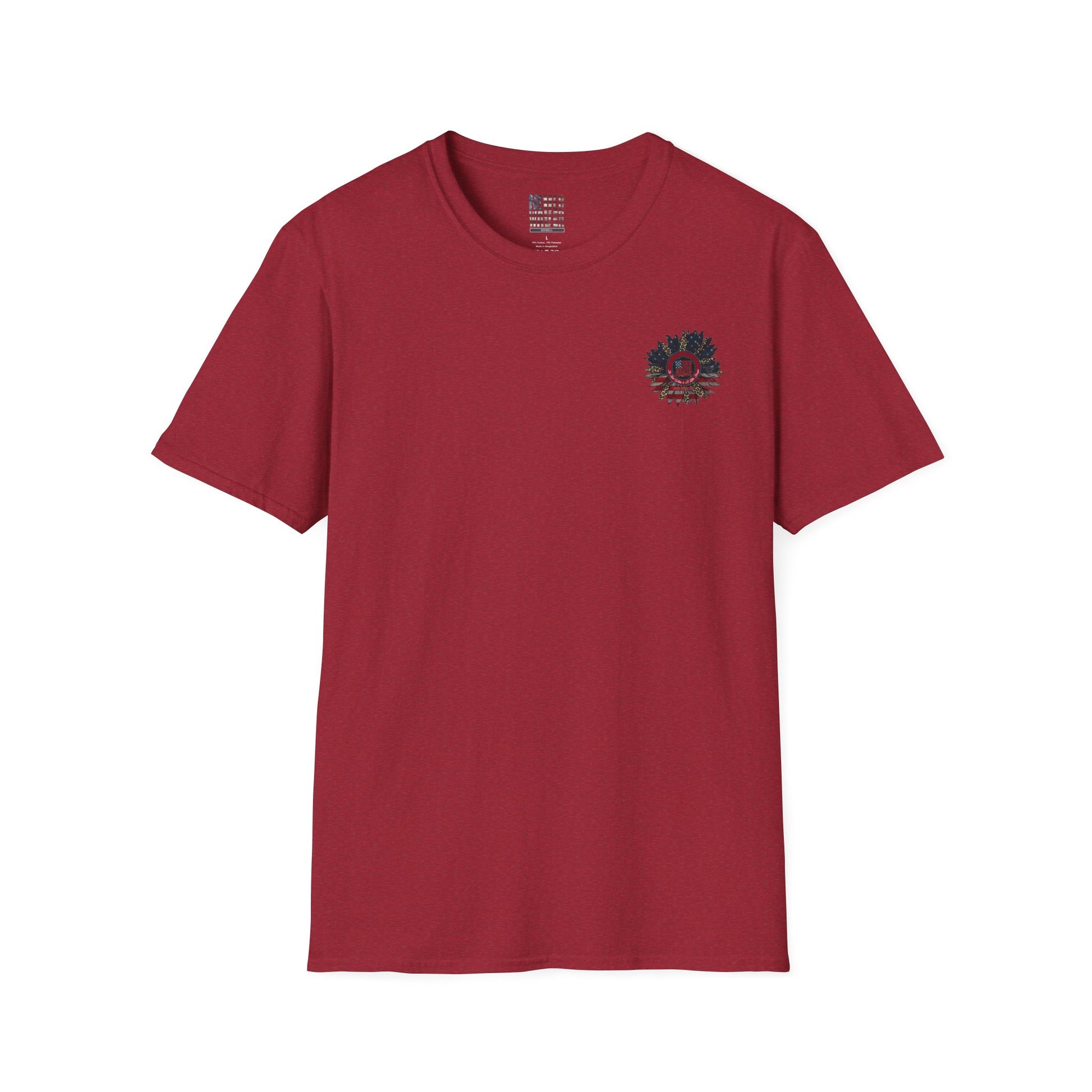 Never Waver Be Red White and A Little Bougie Unisex Soft style T-Shirt - Never Waver