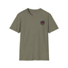 Never Waver Be Red White and A Little Bougie Unisex Soft style T-Shirt - Never Waver