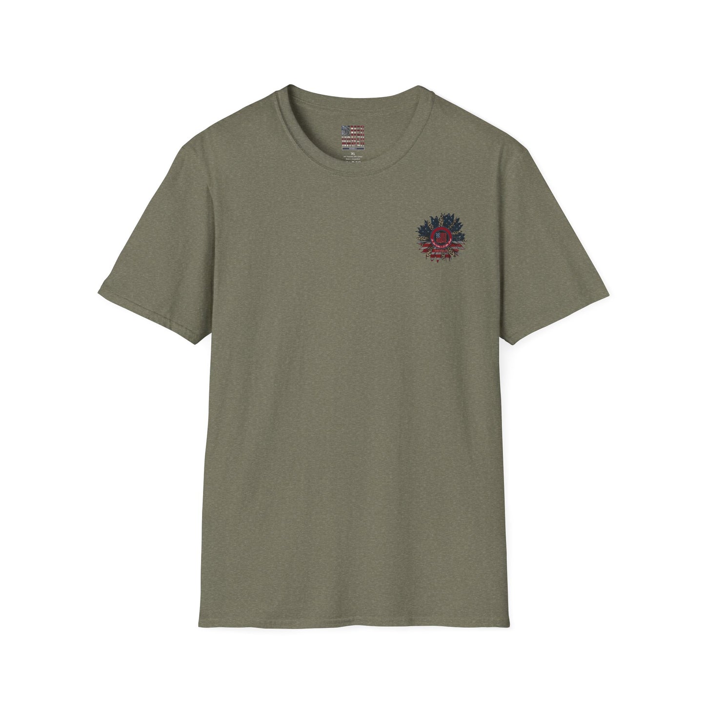 Never Waver Be Red White and A Little Bougie Unisex Soft style T-Shirt - Never Waver