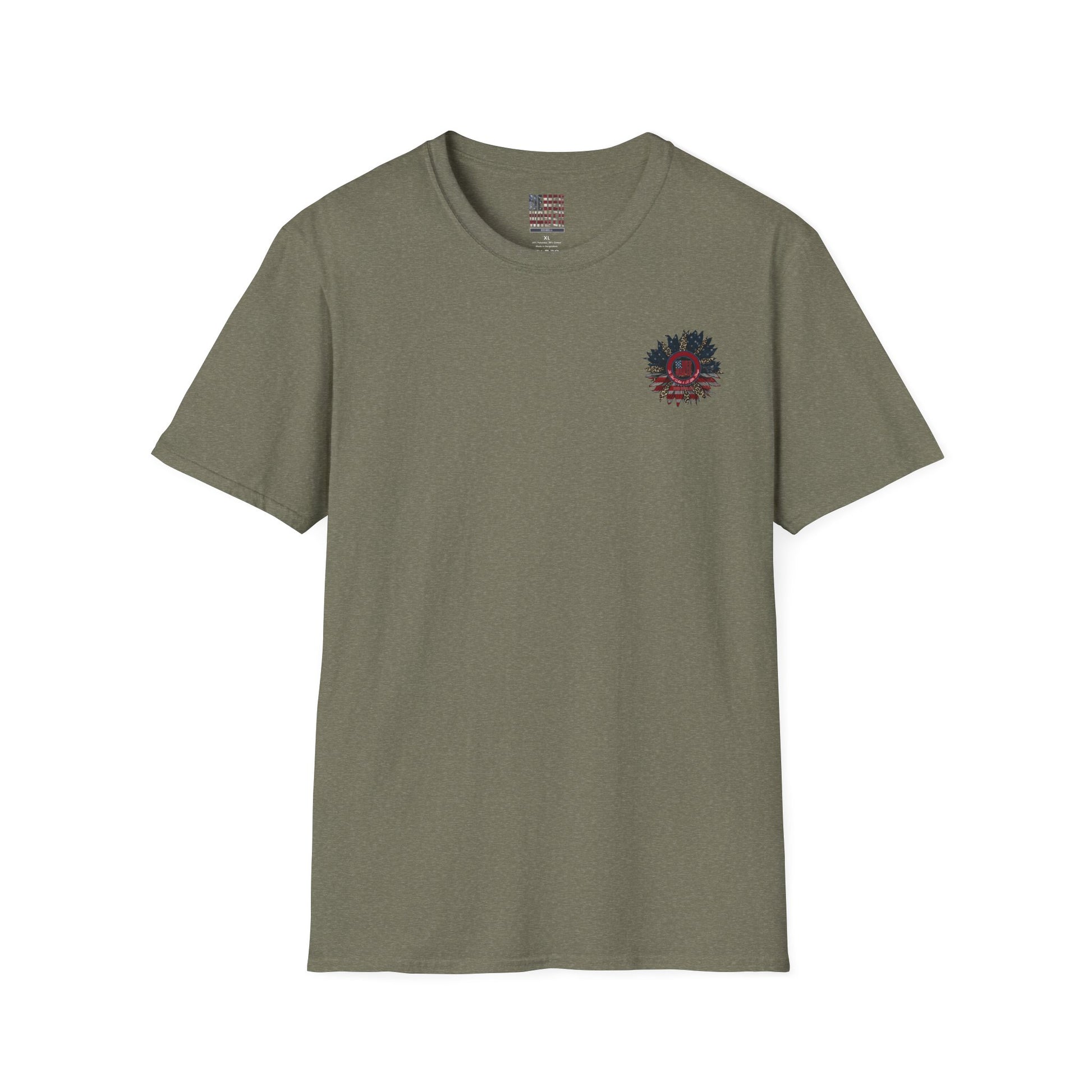 Never Waver Be Red White and A Little Bougie Unisex Soft style T-Shirt - Never Waver