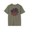 Never Waver Be Red White and A Little Bougie Unisex Soft style T-Shirt - Never Waver