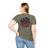Never Waver Be Red White and A Little Bougie Unisex Soft style T-Shirt - Never Waver