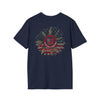 Never Waver Be Red White and A Little Bougie Unisex Soft style T-Shirt - Never Waver
