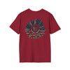 Never Waver Be Red White and A Little Bougie Unisex Soft style T-Shirt - Never Waver