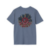 Never Waver Be Red White and A Little Bougie Unisex Soft style T-Shirt - Never Waver