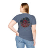 Never Waver Be Red White and A Little Bougie Unisex Soft style T-Shirt - Never Waver