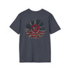 Never Waver Be Red White and A Little Bougie Unisex Soft style T-Shirt - Never Waver