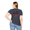 Never Waver Be Red White and A Little Bougie Unisex Soft style T-Shirt - Never Waver