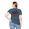 Never Waver Be Red White and A Little Bougie Unisex Soft style T-Shirt - Never Waver