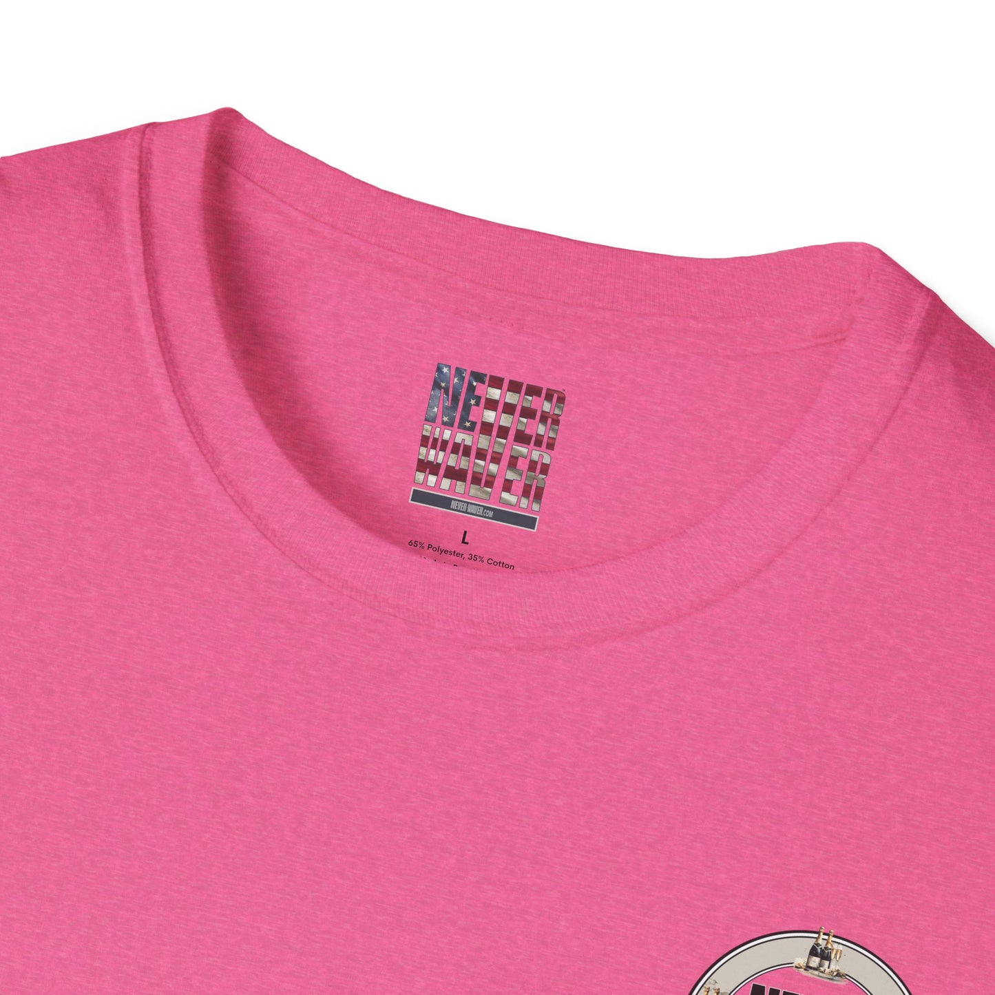 Never Waver Save Water Drink Champagne Unisex Soft style T-Shirt - Never Waver