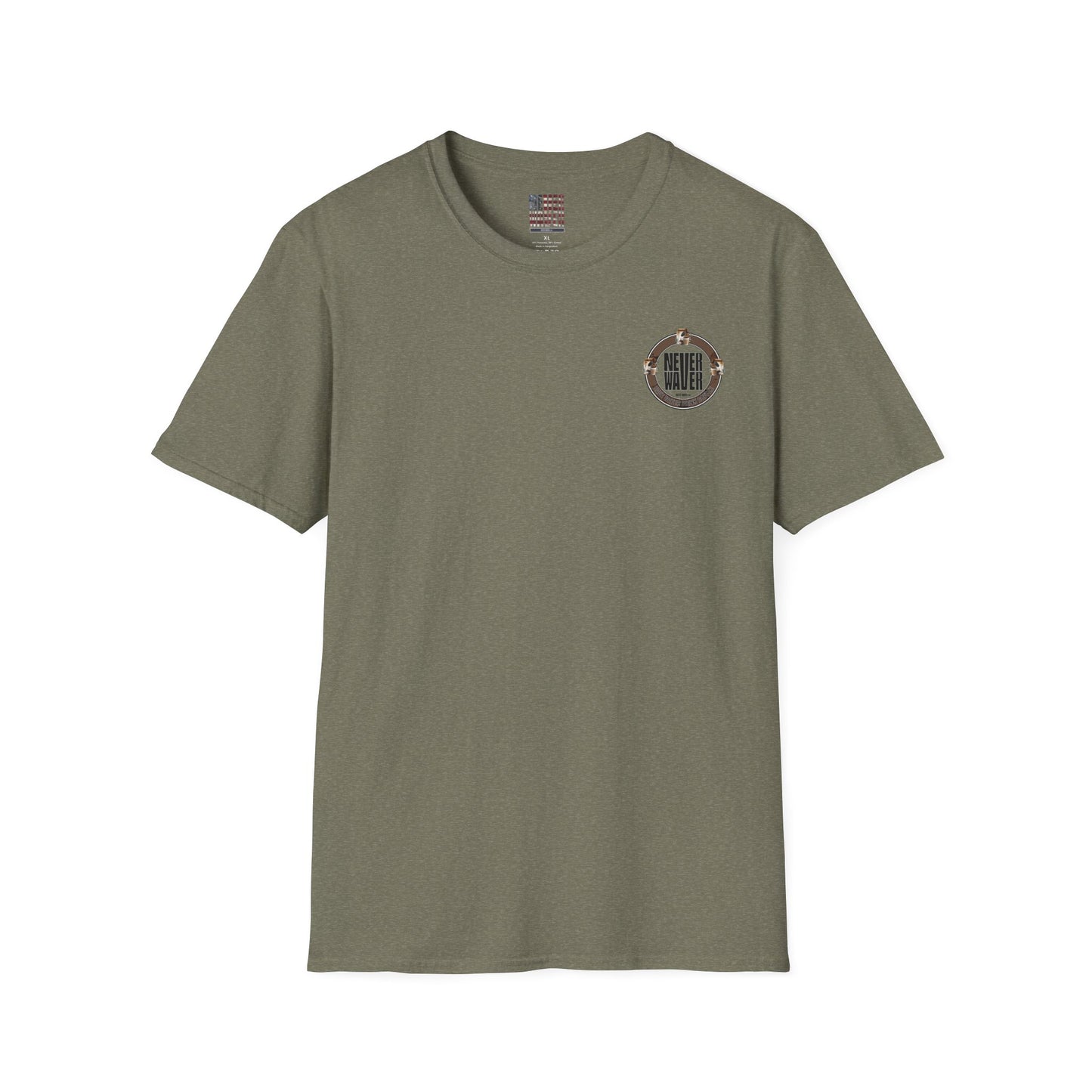 Never Waver Save Water Drink Coffee Unisex Soft style T-Shirt - Never Waver