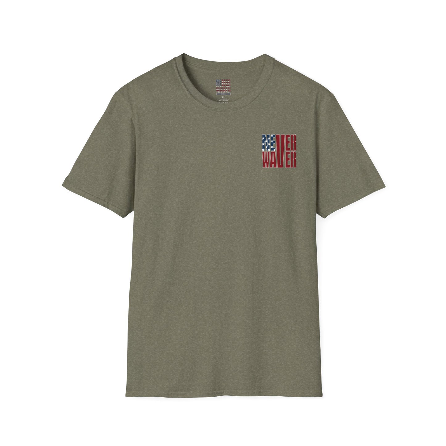 New York Fans Never Waver Unisex Softstyle T-Shirt - Never Waver