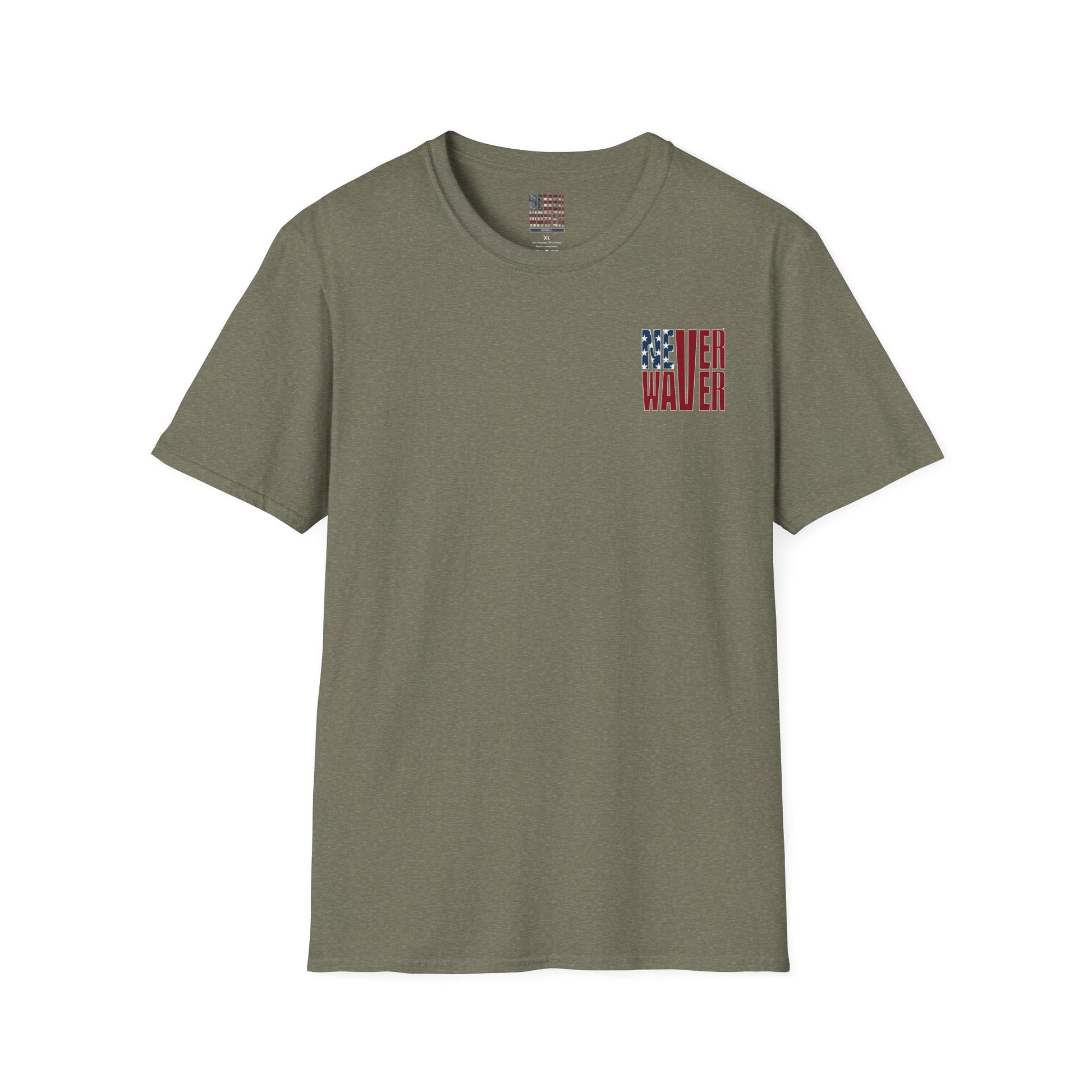 New York Fans Never Waver Unisex Softstyle T-Shirt - Never Waver