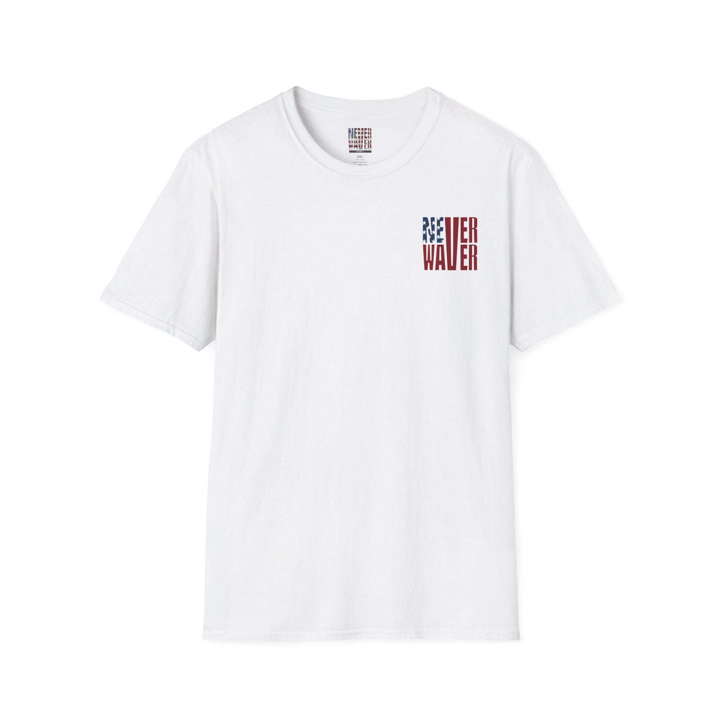 New York Fans Never Waver Unisex Softstyle T-Shirt - Never Waver