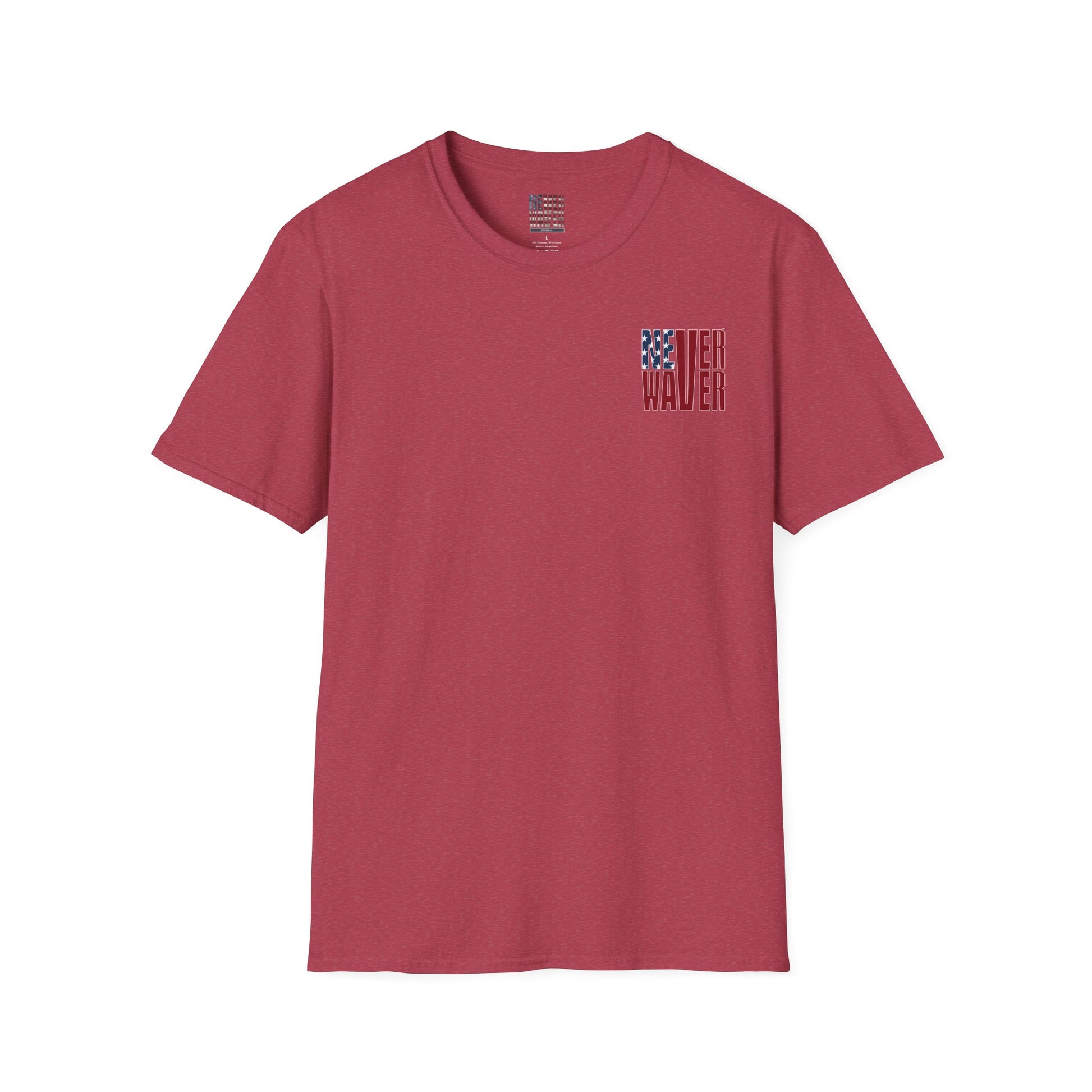 New York Fans Never Waver Unisex Softstyle T-Shirt - Never Waver