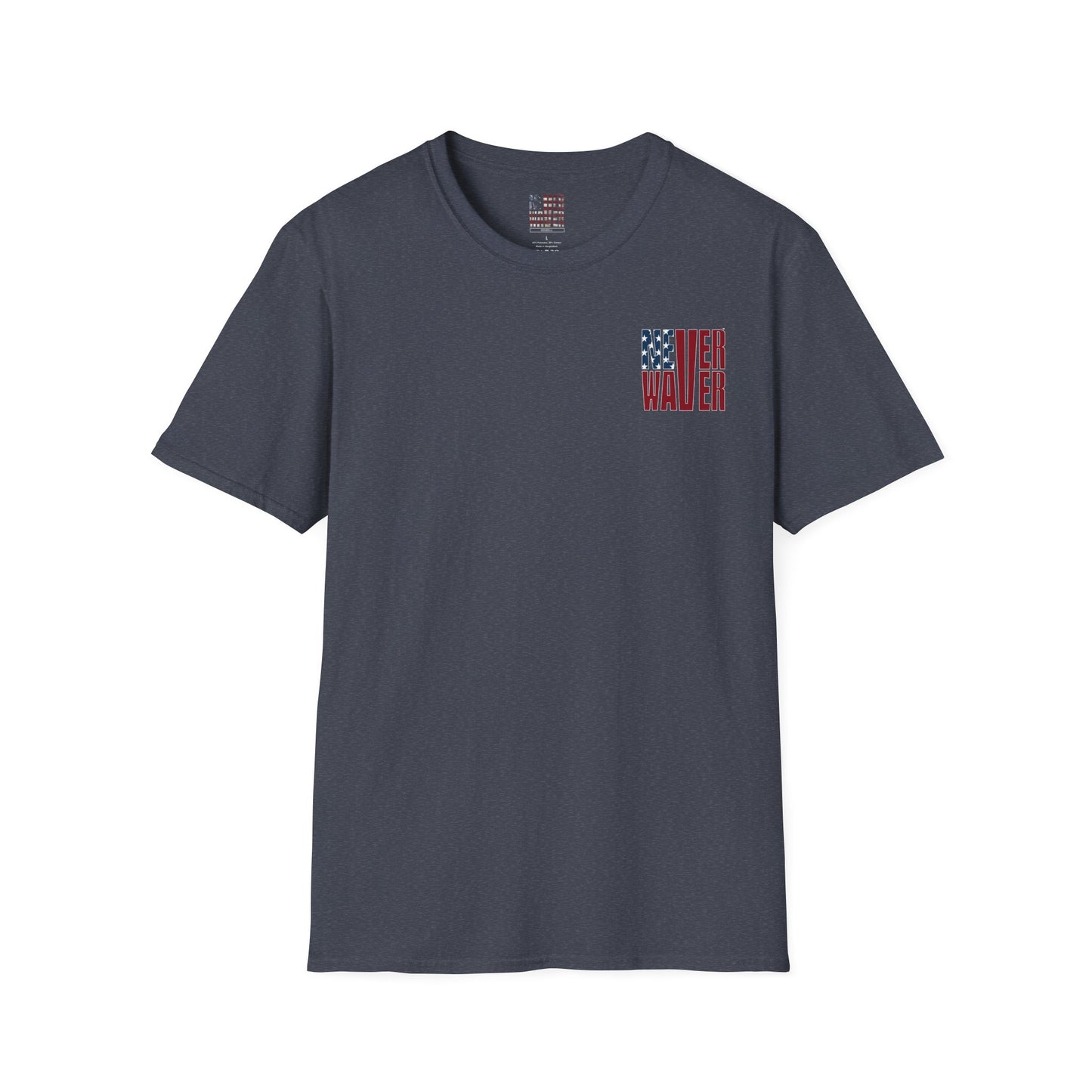 New York Fans Never Waver Unisex Softstyle T-Shirt - Never Waver