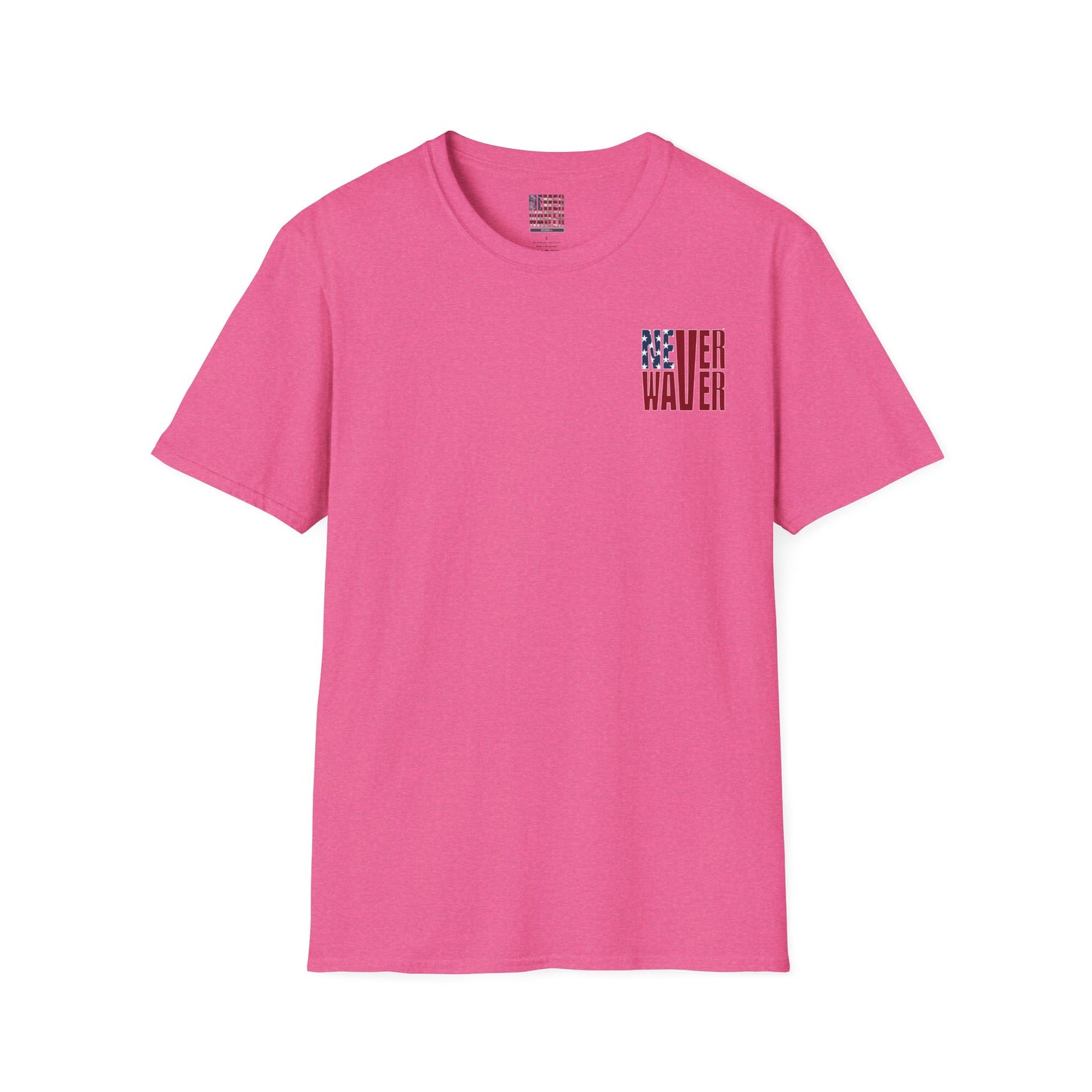New York Fans Never Waver Unisex Softstyle T-Shirt - Never Waver