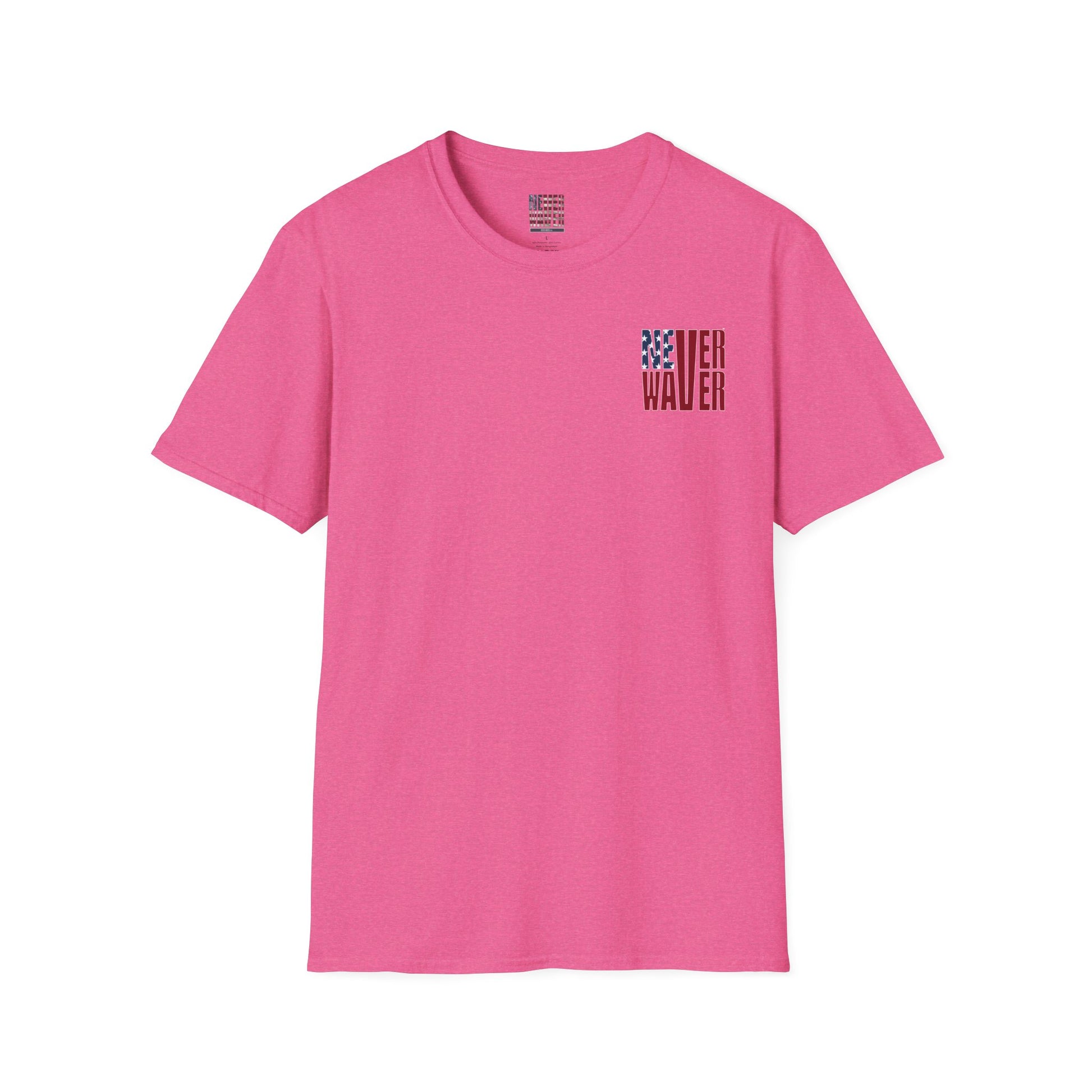 New York Fans Never Waver Unisex Softstyle T-Shirt - Never Waver