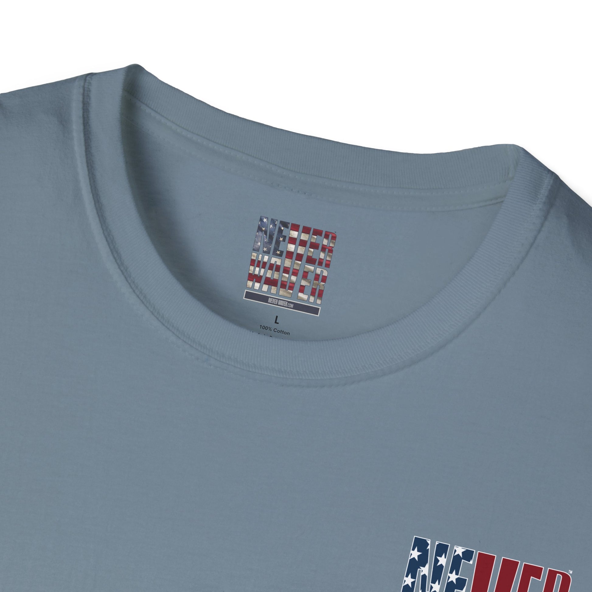 New York Fans Never Waver Unisex Softstyle T-Shirt - Never Waver