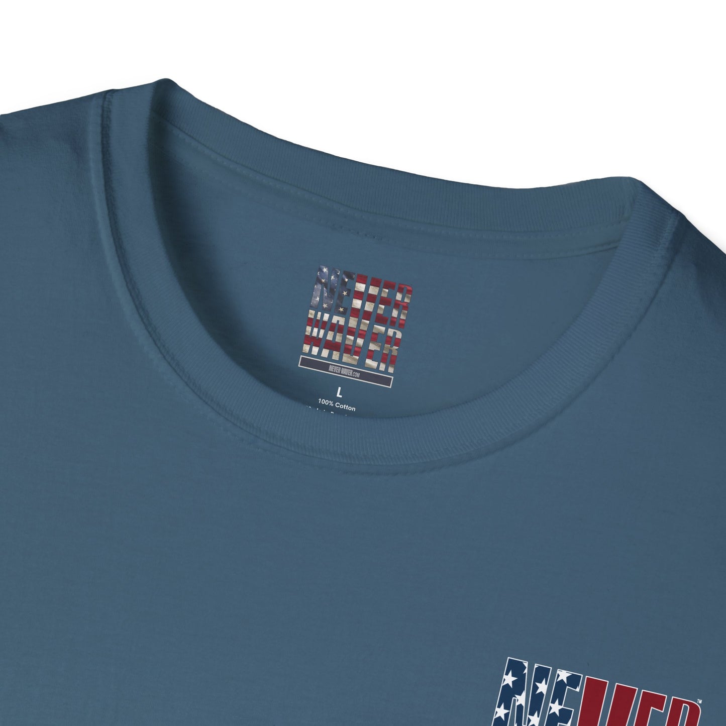 New York Fans Never Waver Unisex Softstyle T-Shirt - Never Waver